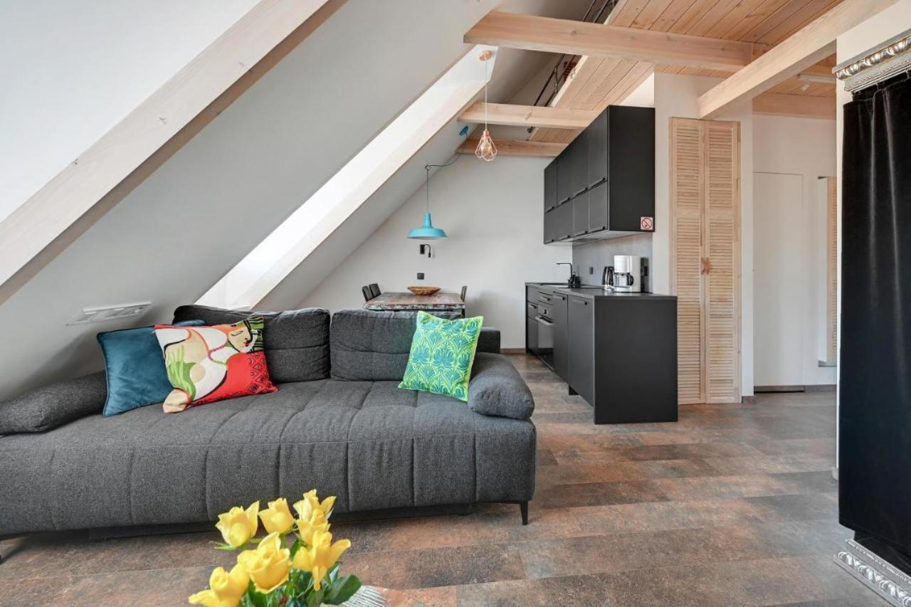 Cozy Loft With Old Town View - Free Parking Διαμέρισμα Γκντανσκ Εξωτερικό φωτογραφία
